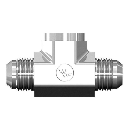 World Wide Fittings Male JIC to Male JIC to Female Pipe Branch Tee F5655X12X12X08